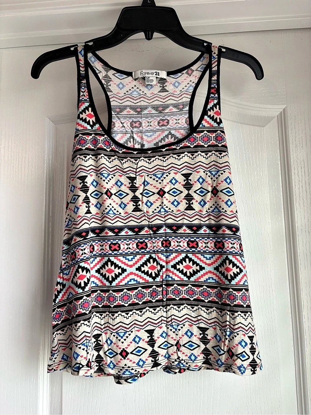Forever 21 Geometric Tank Top Size Small